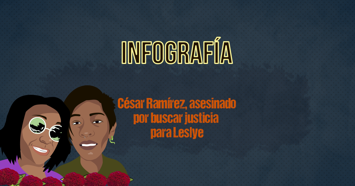 César Ramírez, asesinado por buscar justicia para Leslye