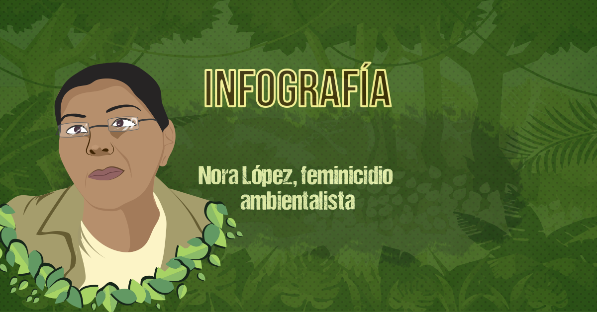 Nora López, feminicidio de ambientalista