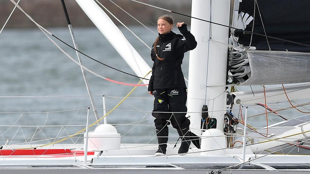 Greta Thunberg cruzará el Atlántico para luchar contra el Cambio Climático