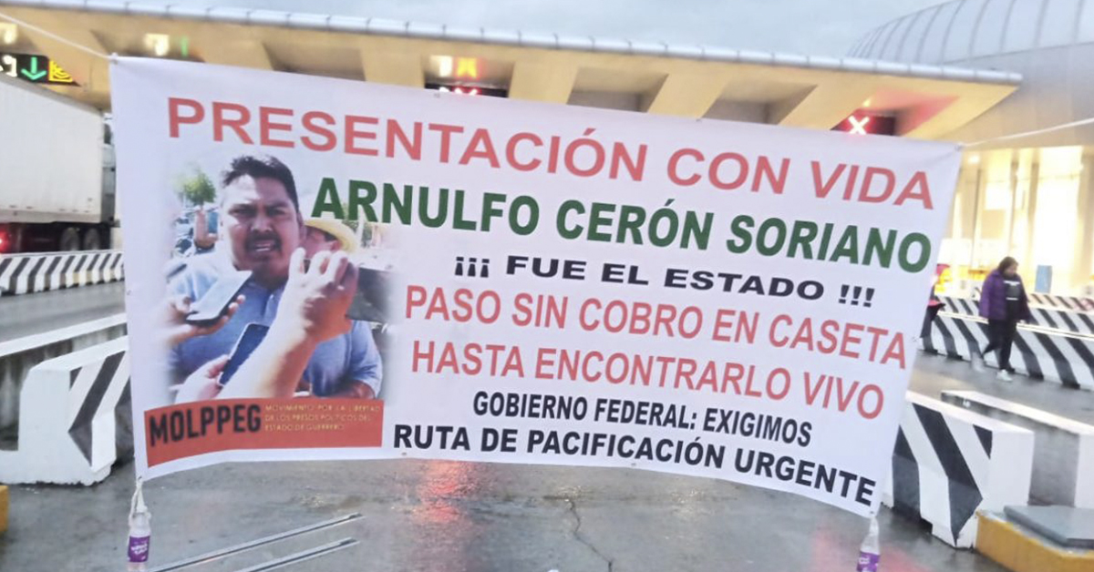 Arnulfo Cerón, defensor de las comunidades indígenas en Guerrero sigue desaparecido