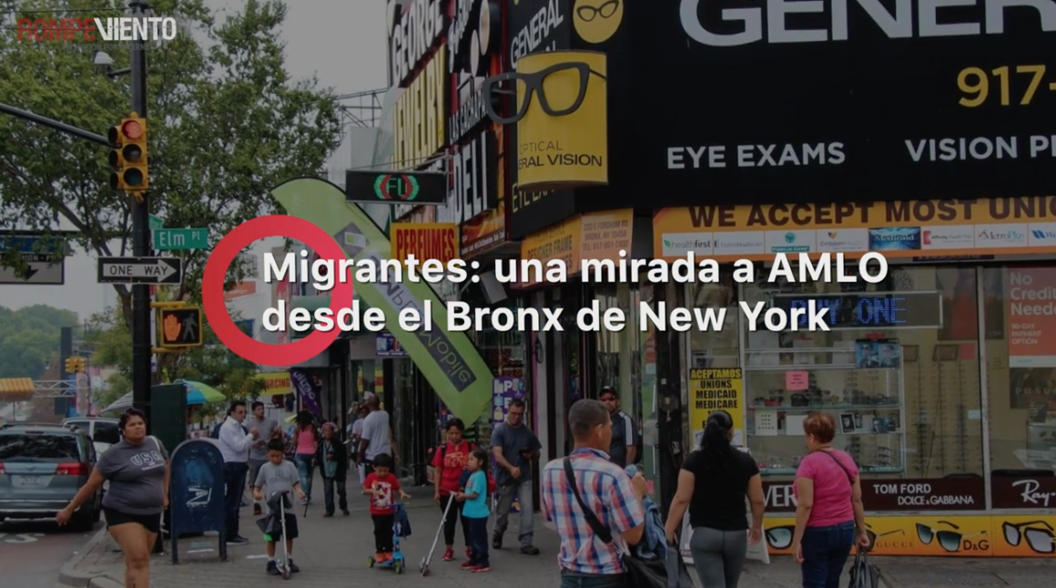 Migrantes en el Bronx de New York: una mirada al presidente López Obrador