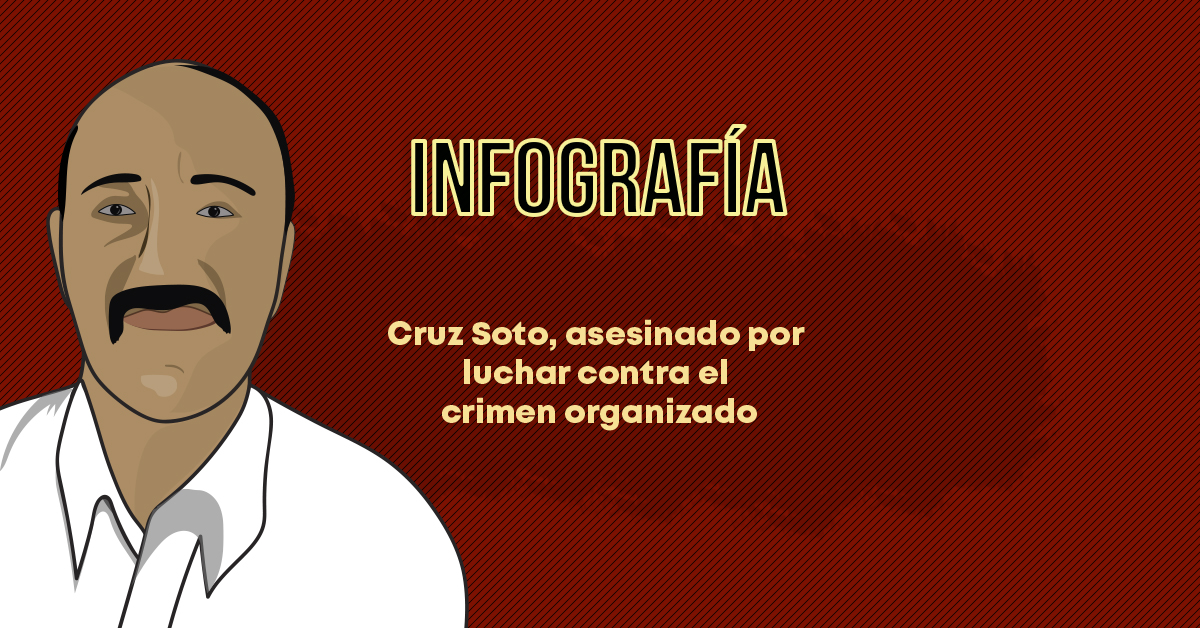 Cruz Soto, asesinado por luchar contra el crimen organizado