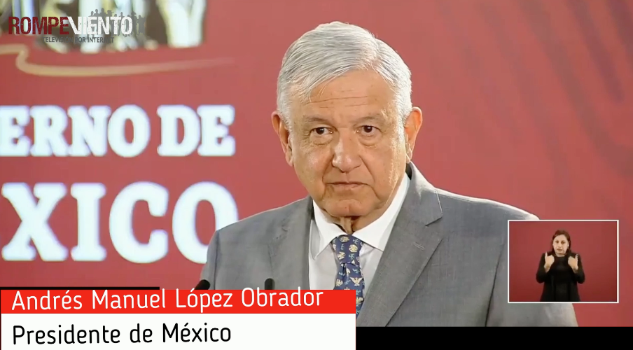 El presidente López Obrador responde a Rompeviento TV - Caso Aldama, Chiapas