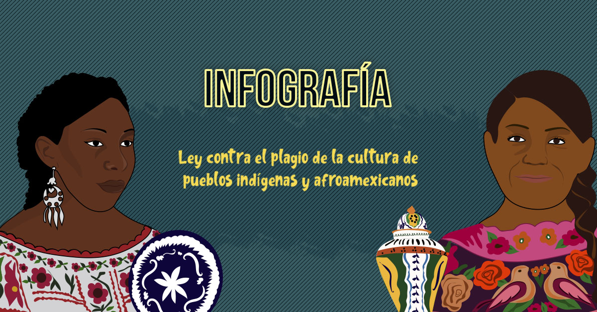 Ley contra el plagio de la cultura de pueblos indígenas y afromexicanos