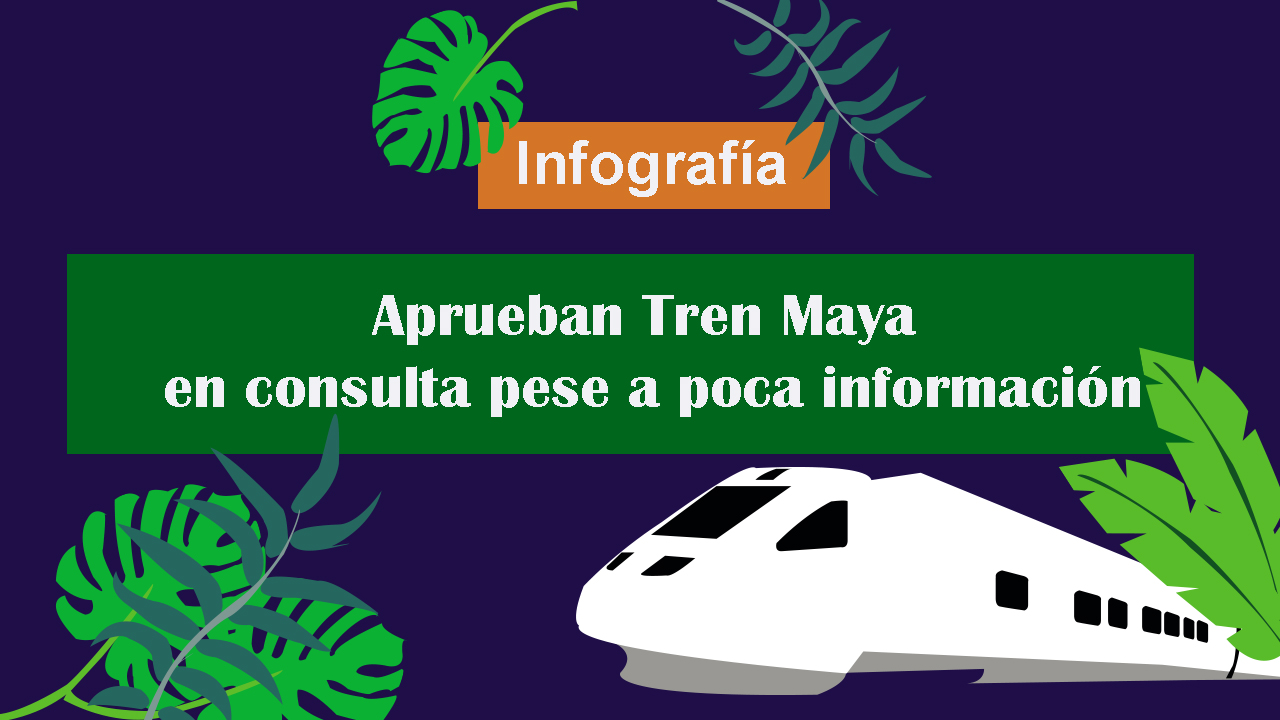 Aprueban Tren Maya en consulta pese a poca información