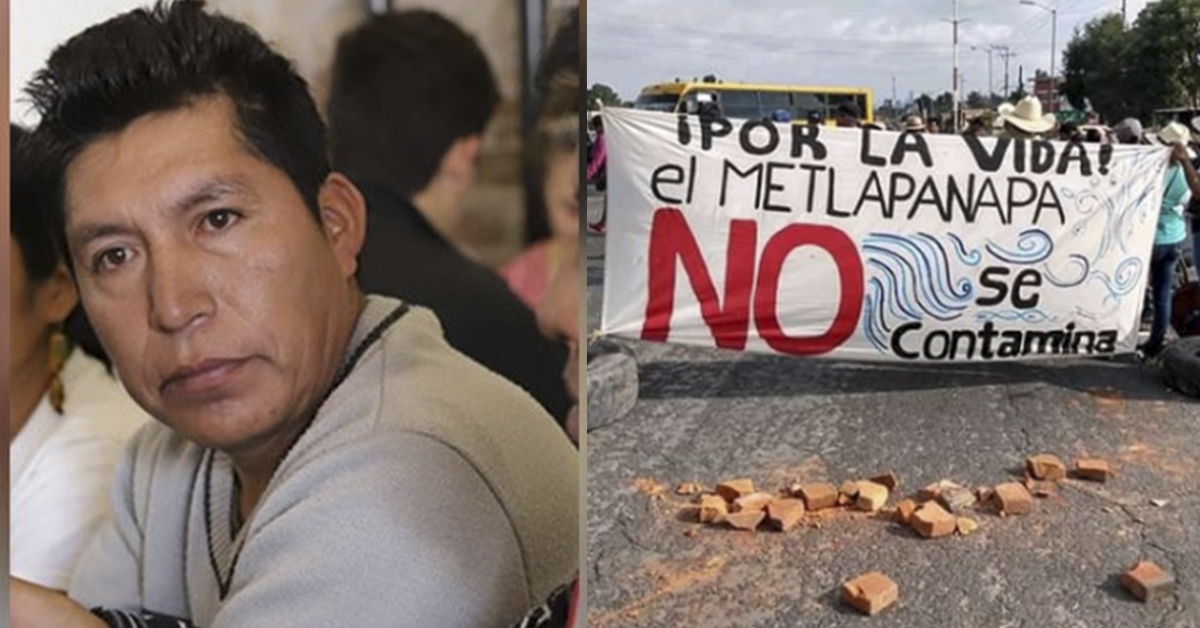 Denuncian detención de Miguel López Vega, defensor indígena del río Metlapanapa en Puebla