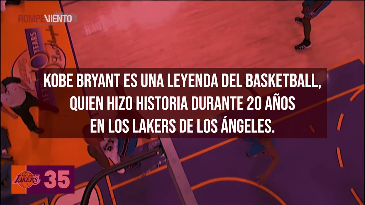 Kobe Bryant, una leyenda en el basketball