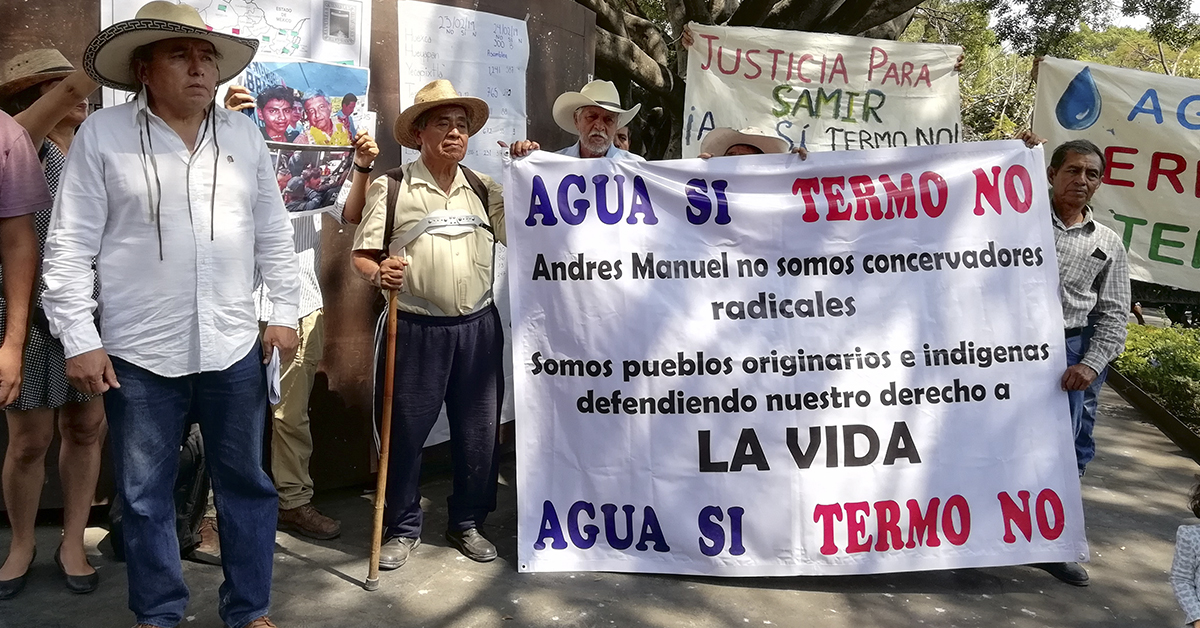Ejidatarios de Tenextepango logran suspensión de la termoeléctrica de Huexca, Morelos