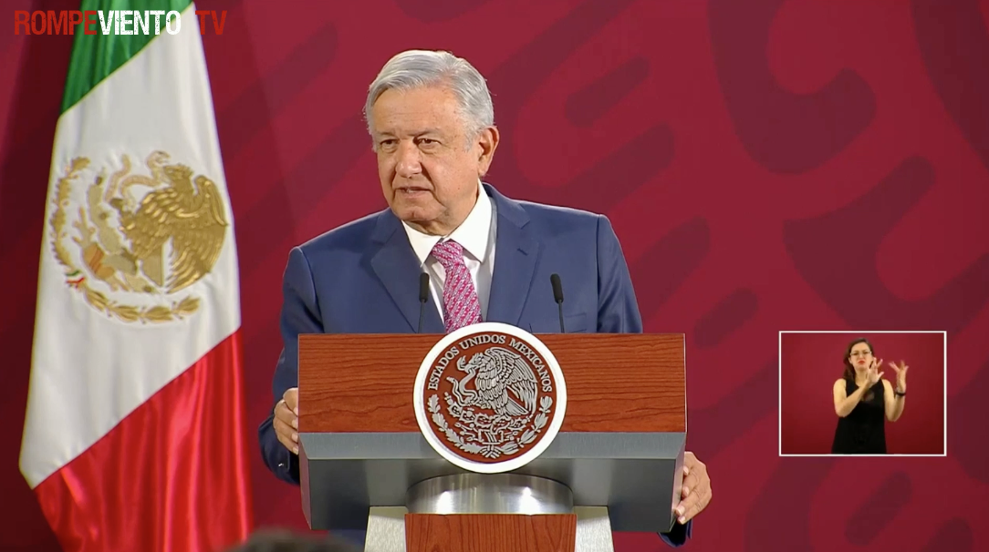 ¿Quién manda en Tamaulipas? Rompeviento TV pregunta al presidente Andrés Manuel López Obrador