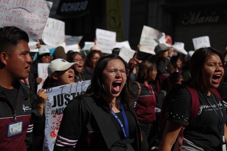 La marcha sin fin: el movimiento universitario hace historia en Puebla
