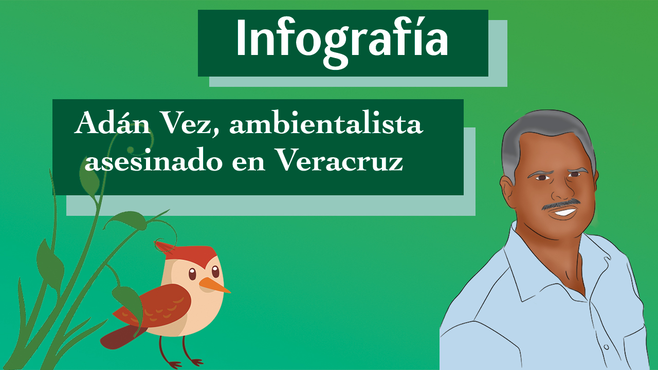 Adán Vez, ambientalista asesinado en Veracruz