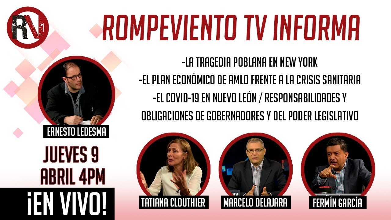 Entrevistas a Tatiana Clouthier, Marcelo Delajara y Fermín García Hernández - Rompeviento TV Informa