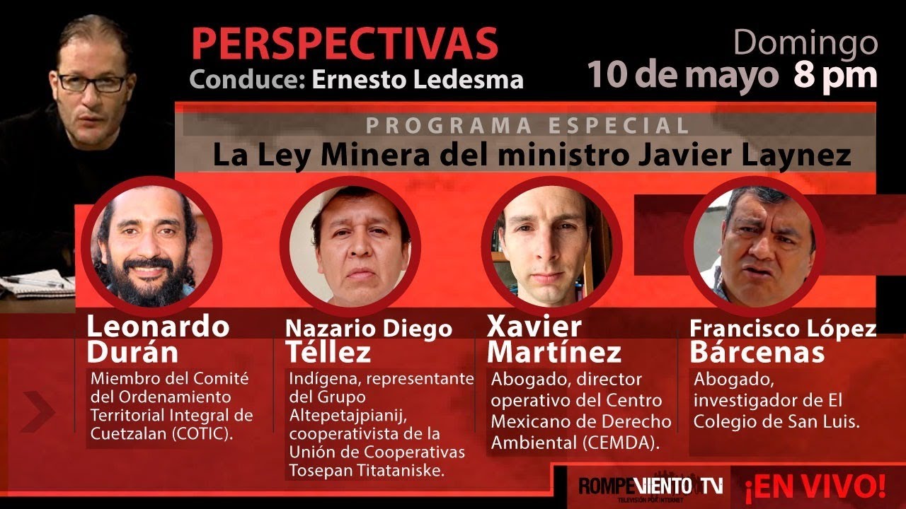 La Ley Minera del ministro Javier Laynez - Perspectivas