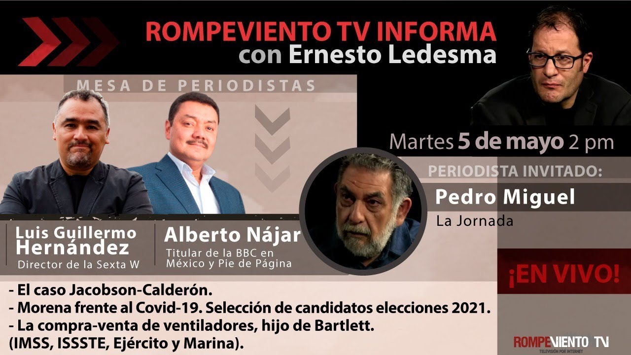 Mesa de periodistas: Calderón / Selección candidatos Morena / Bartlett - RV Informa
