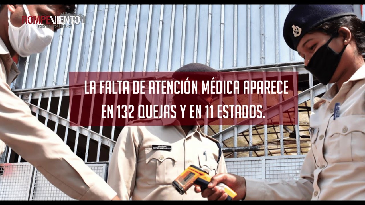 Aumentan los contagios de COVID-19 en las prisiones de México