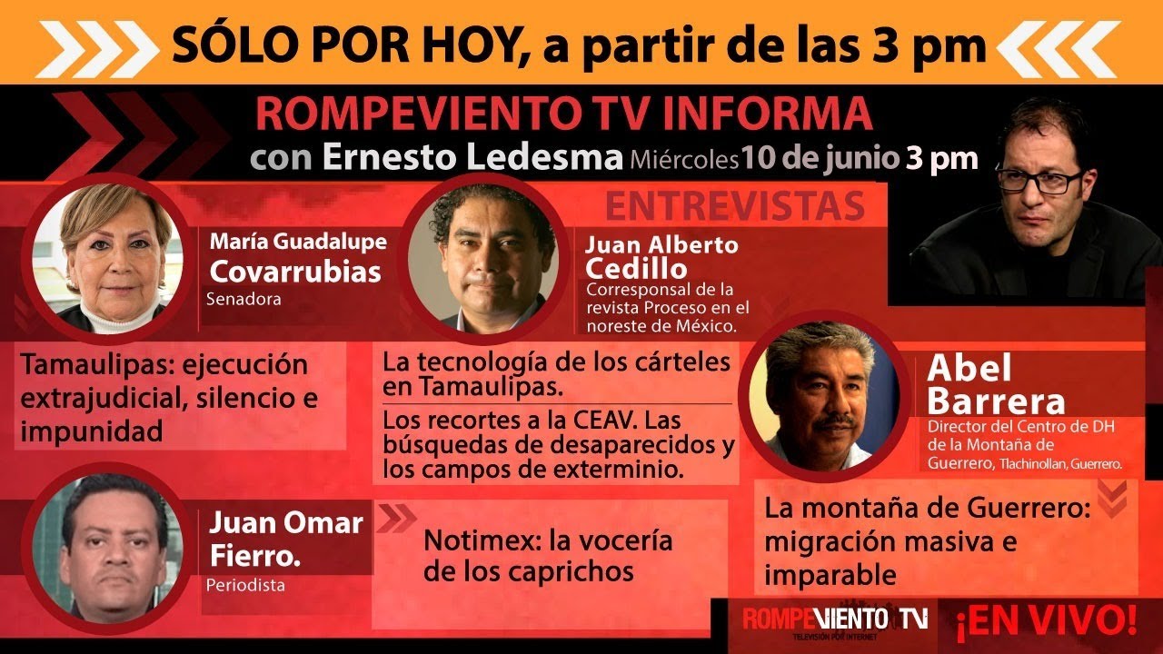 Tamaulipas: el paraiso de la impunidad / Notimex: la vocería de los caprichos - RV Informa