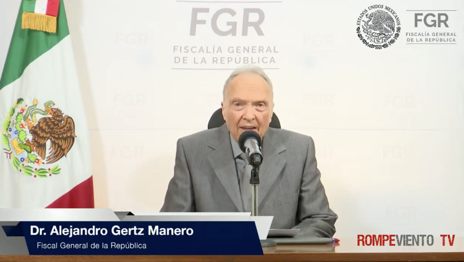 Alejandro Gertz Manero: "Se acabó la verdad histórica"