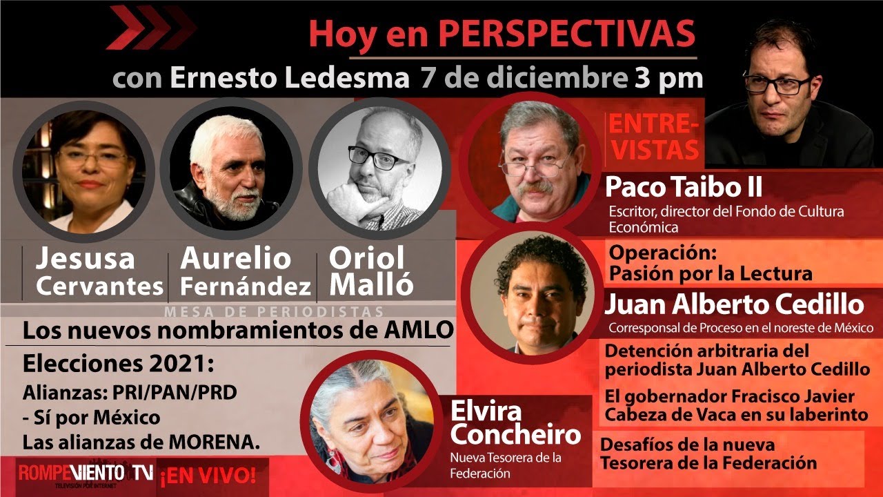 Nombramientos de AMLO / Entrevista a Elvira Concheiro / Alianzas: PRI/PAN/PRD y MORENA - Perspectivas