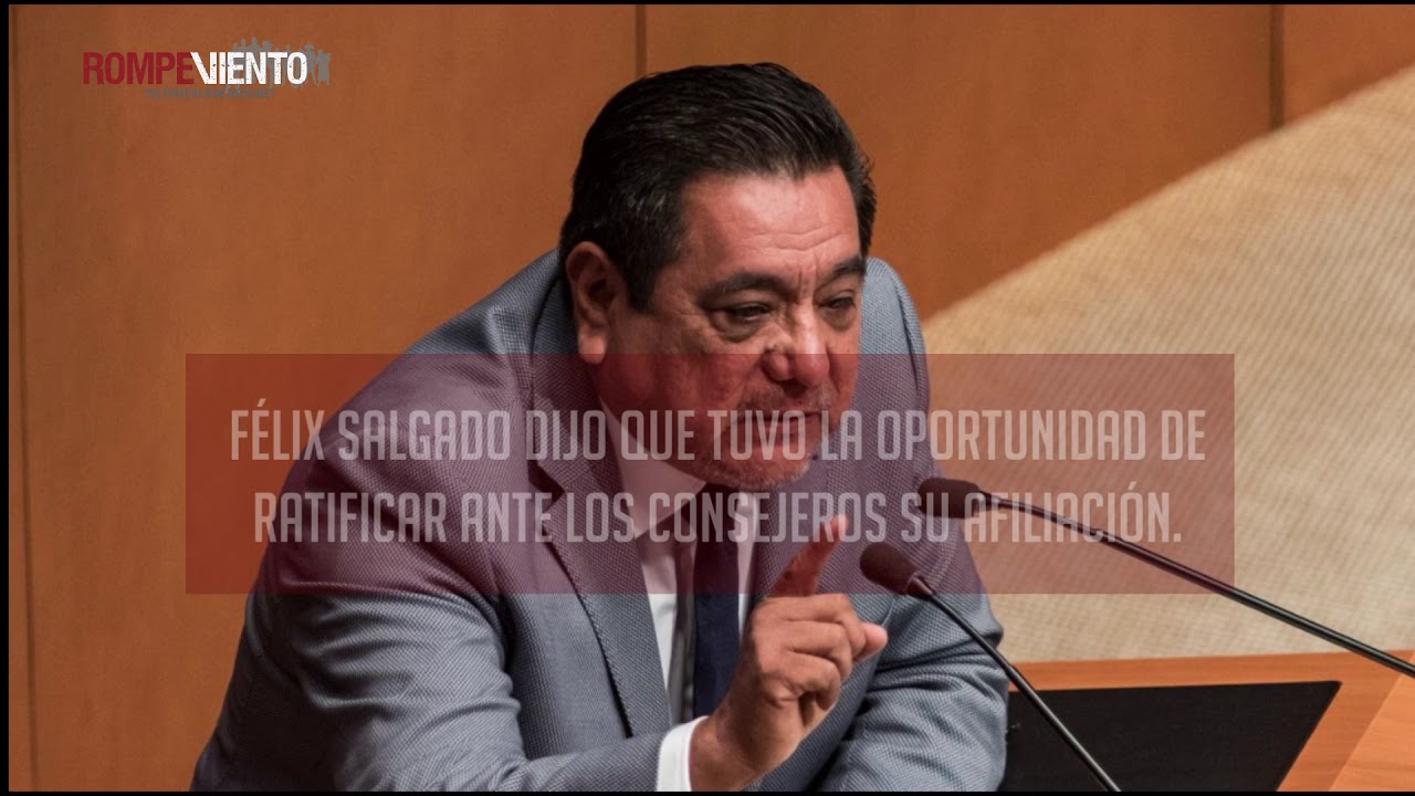 Pese a acusaciones por agresión sexual, ratifican candidatura de Félix Salgado