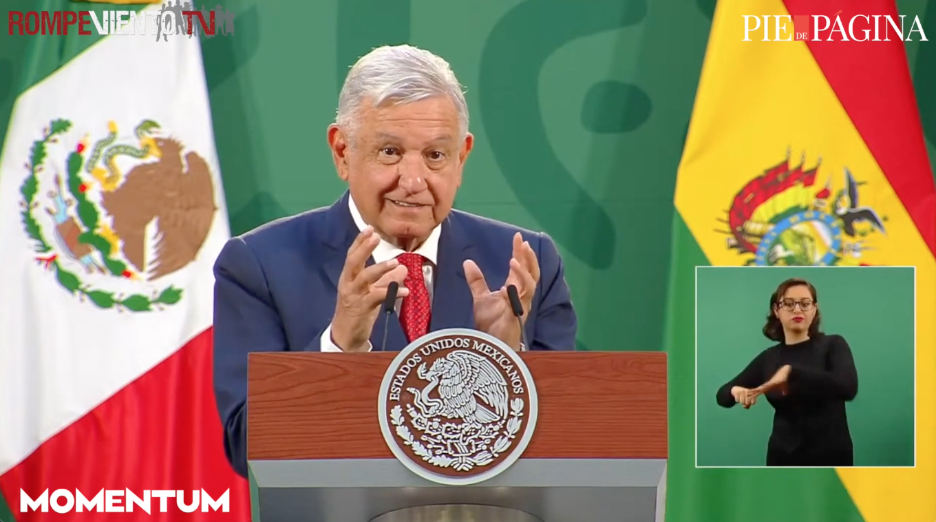 Rompeviento TV dialoga con el presidente López Obrador, sobre la crisis del agua en Ayutla, Oaxaca