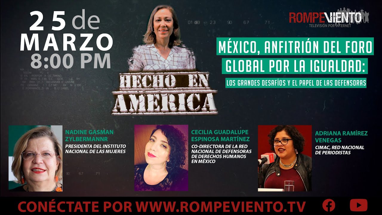 México, anfitrión del Foro global por la igualdad - Hecho en América