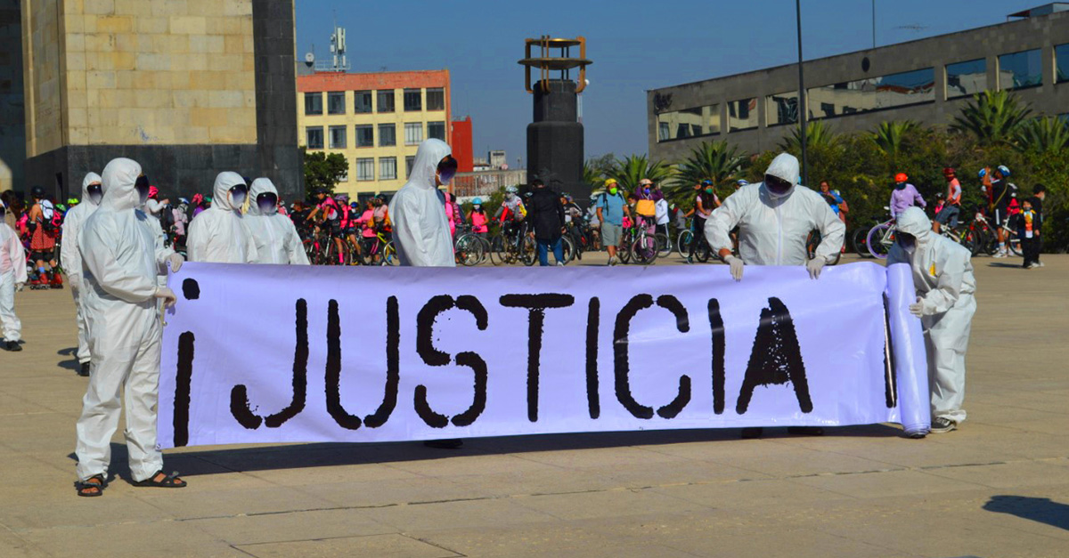 Irrumpir lo cotidiano, flashmob por justicia para Bruno y las personas desaparecidas en México