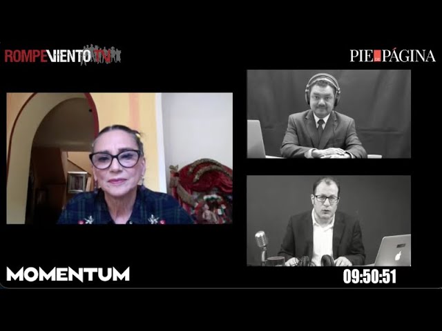 Entrevista Ofelia Medina y Adolfo López Gómez: Aldama SOS