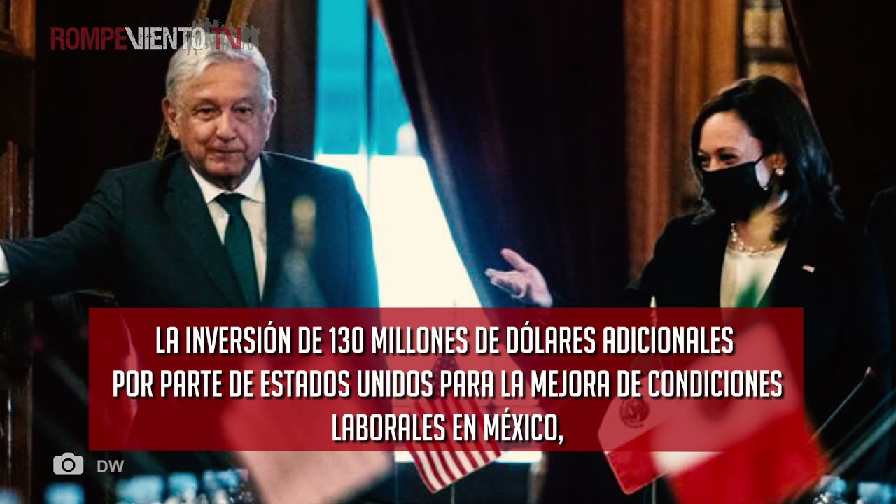 Kamala Harris se reúne con López Obrador y más Noticias al MOMENTUM