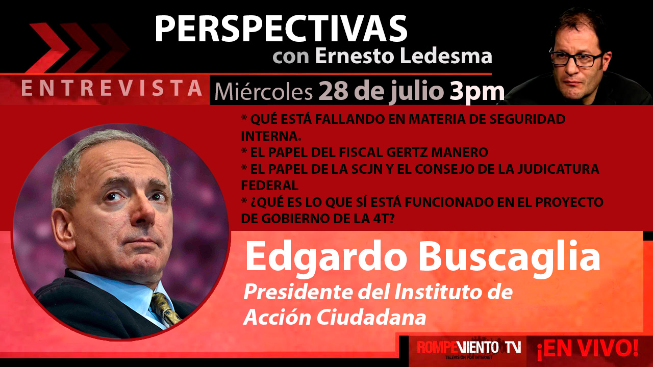 Entrevista a Edgardo Buscaglia - Perspectivas