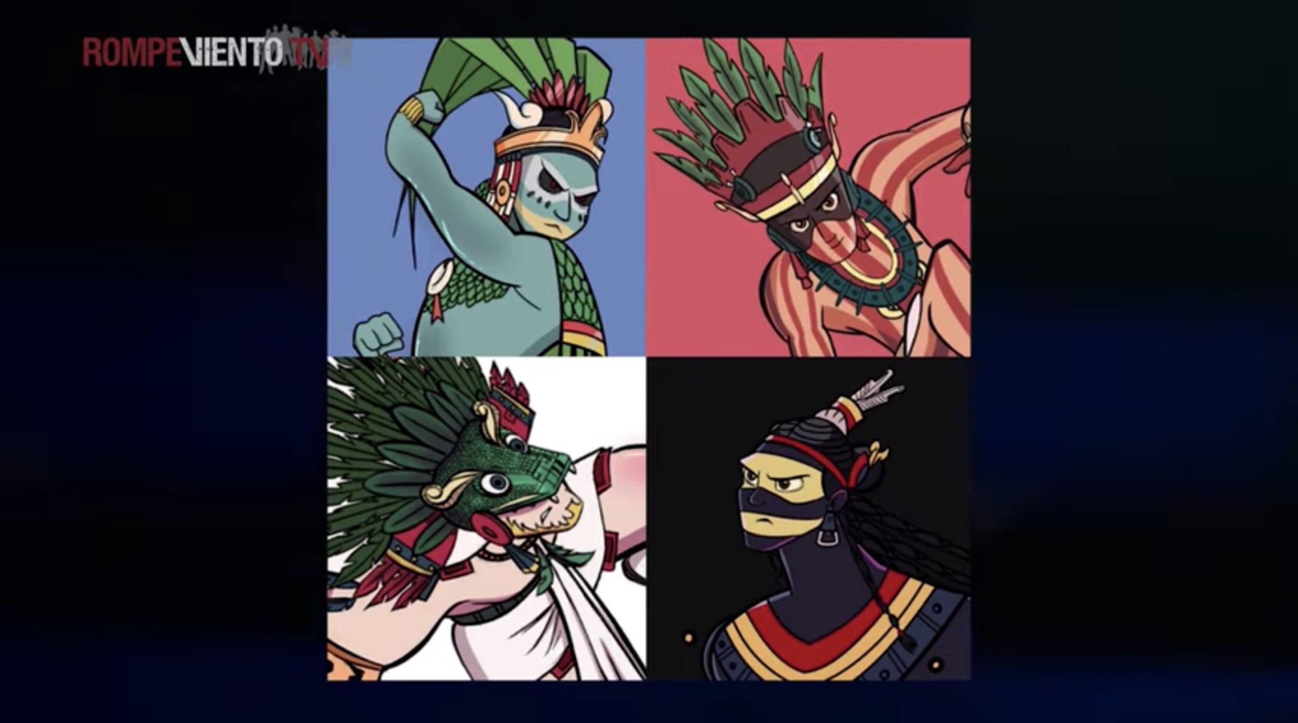 Ixpule: Las aventuras de guerreros inspirados en la mitología mexicana- Santos Cómics