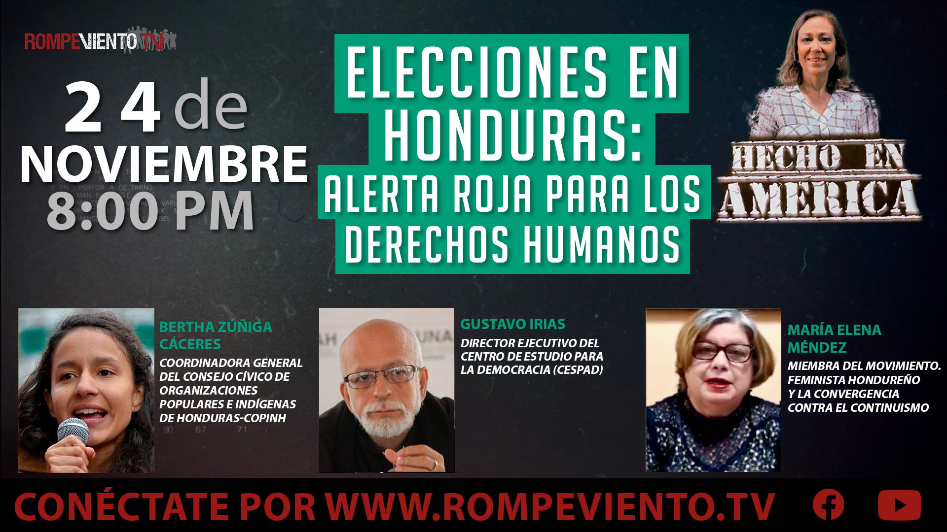 Elecciones en Honduras: Alerta roja para los derechos humanos - Hecho en América