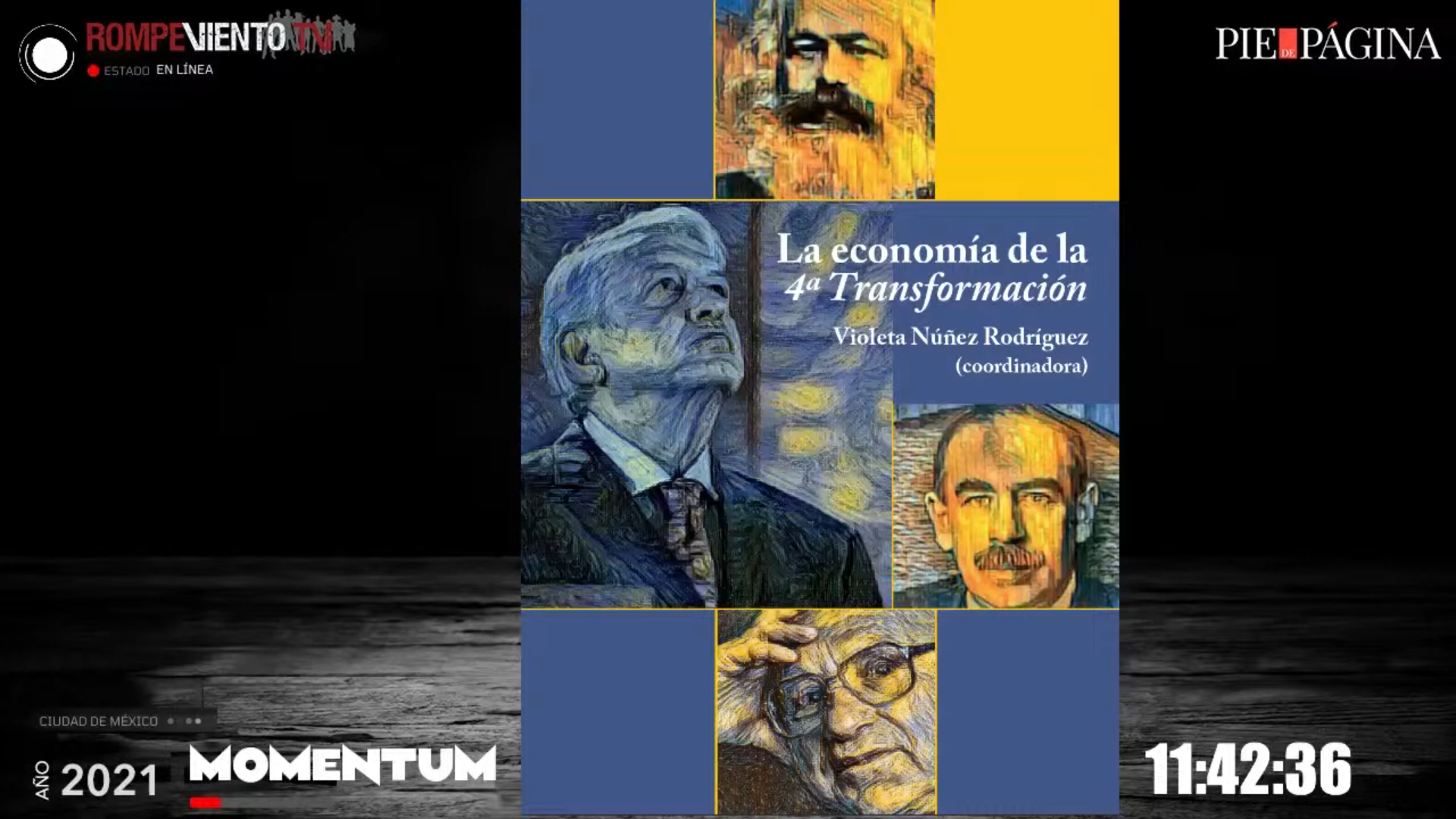 MOMENTUM | ¿Cuál es el modelo económico de la 4T?, libro: la economía de la 4º Transformación