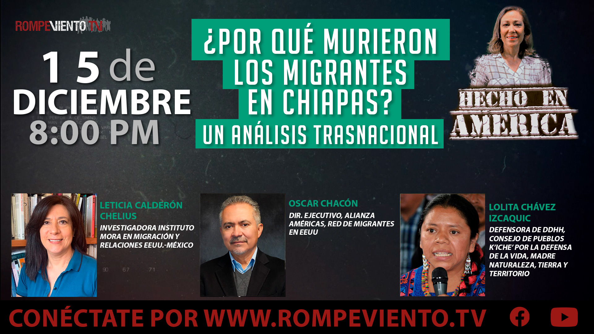 ¿Por qué murieron los migrantes en Chiapas? Un análisis trasnacional - Hecho en América