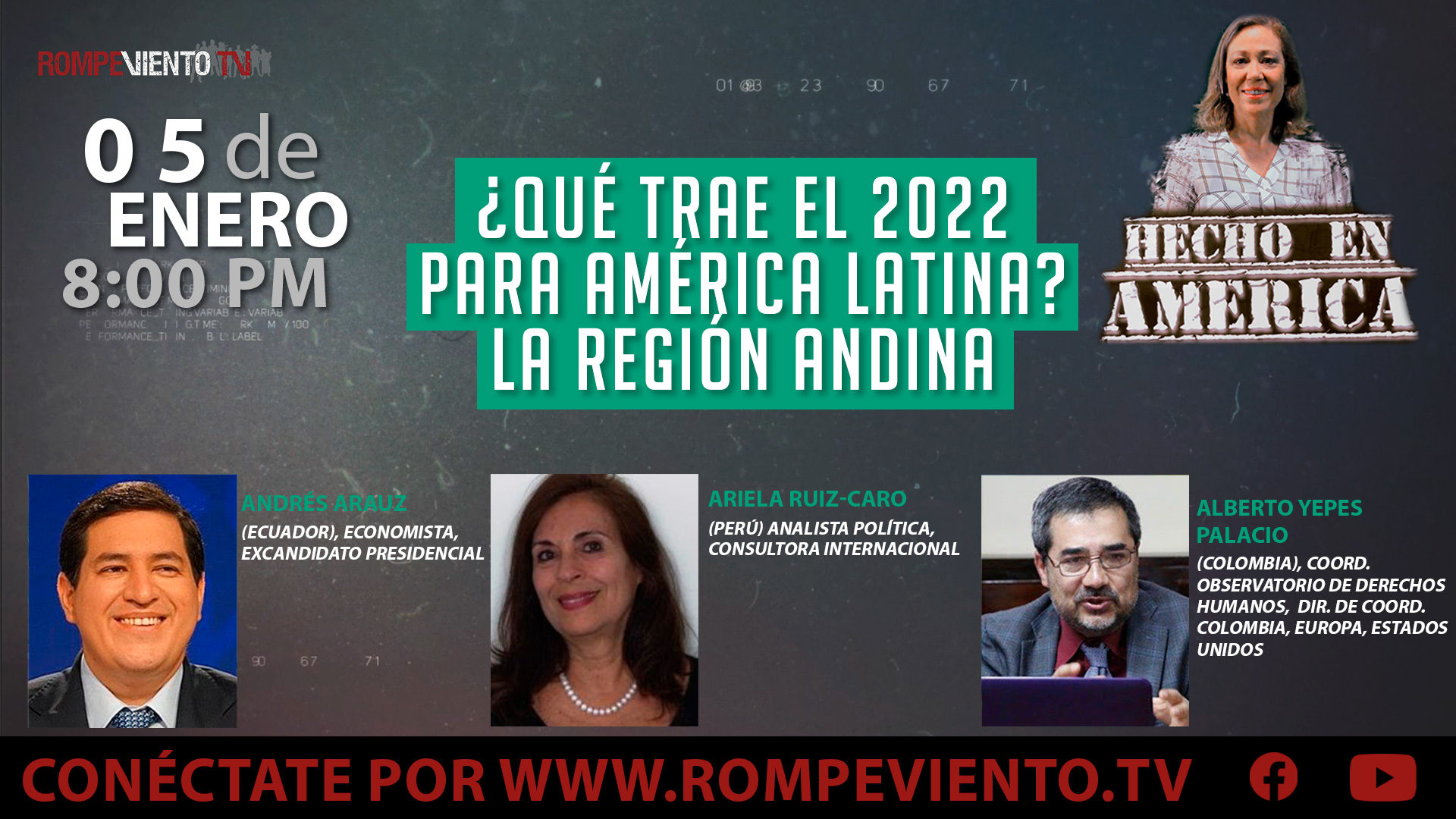 ¿Qué trae el 2022 para América Latina? La región andina - Hecho en América