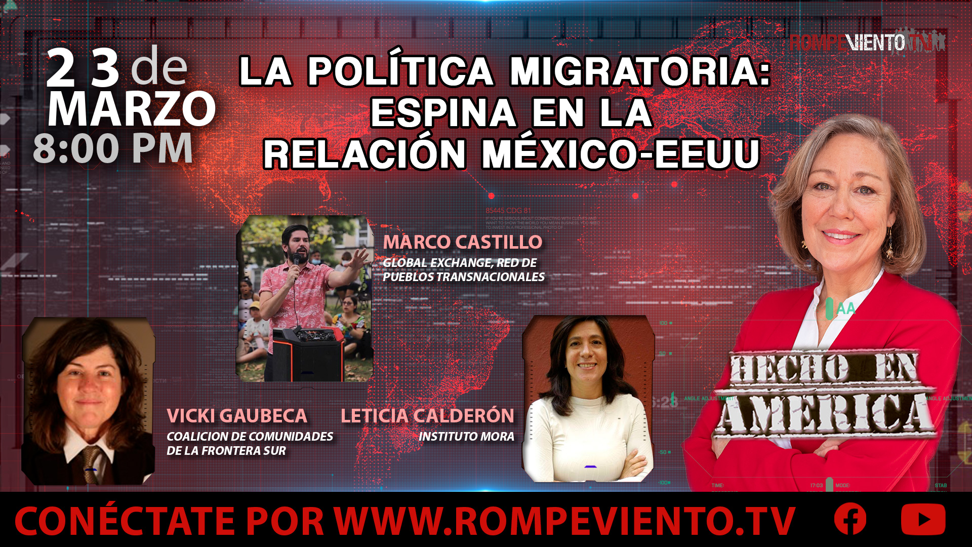 La política migratoria: espina en la relación México. EEUU - Hecho en América