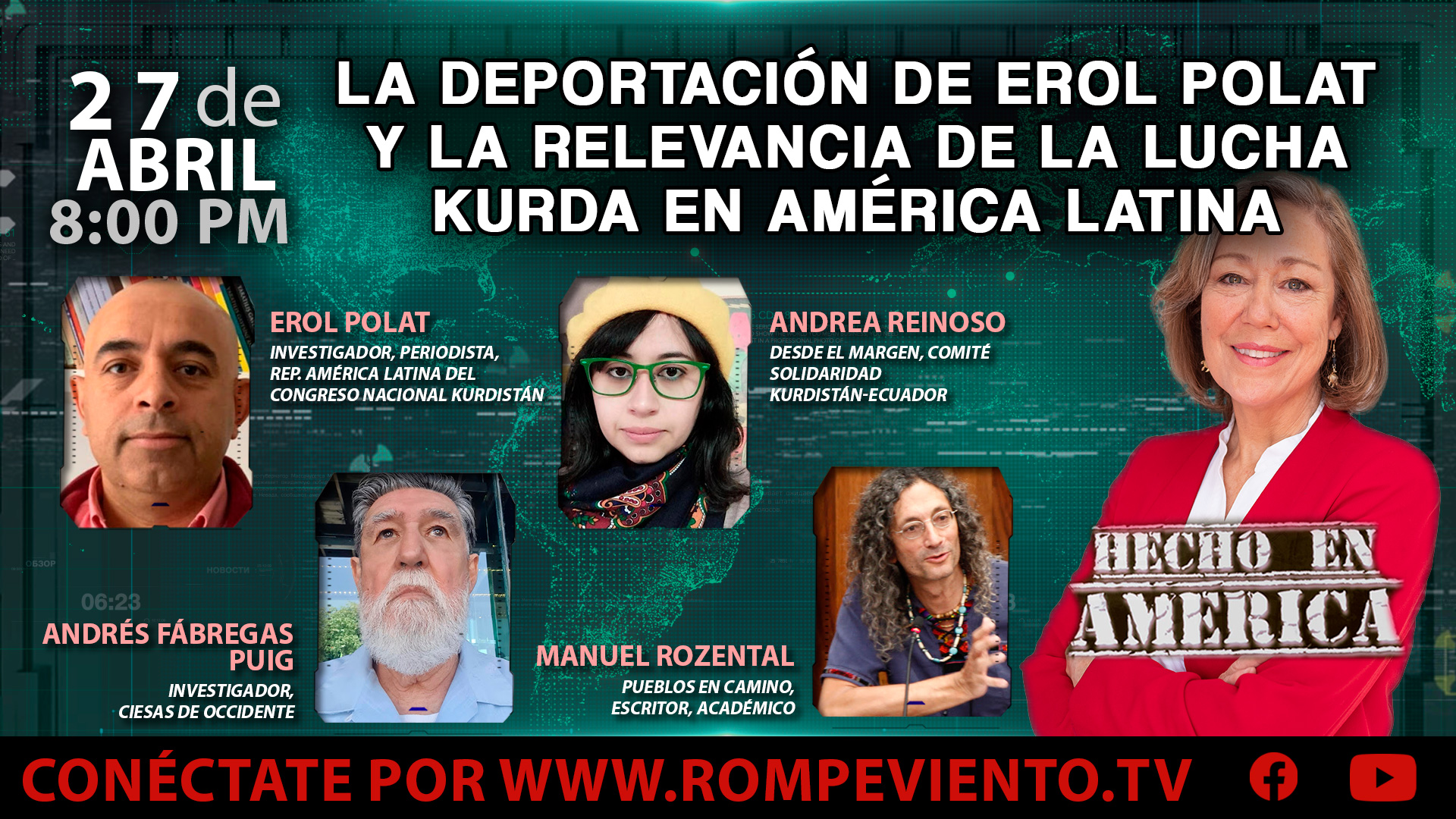 La deportación de Erol Polat y la relevancia de la lucha kurda en América Latina - Hecho en América