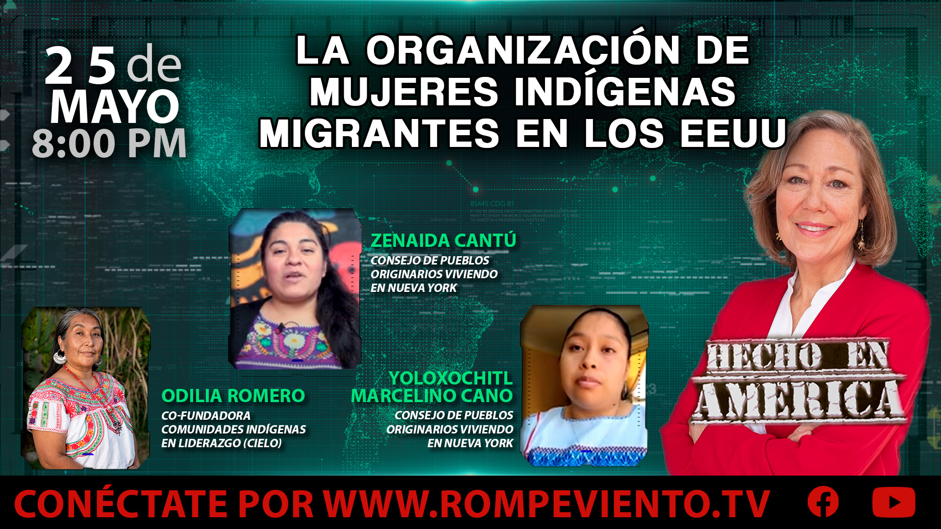 La organización de mujeres indígenas migrantes en los EEUU - Hecho en América
