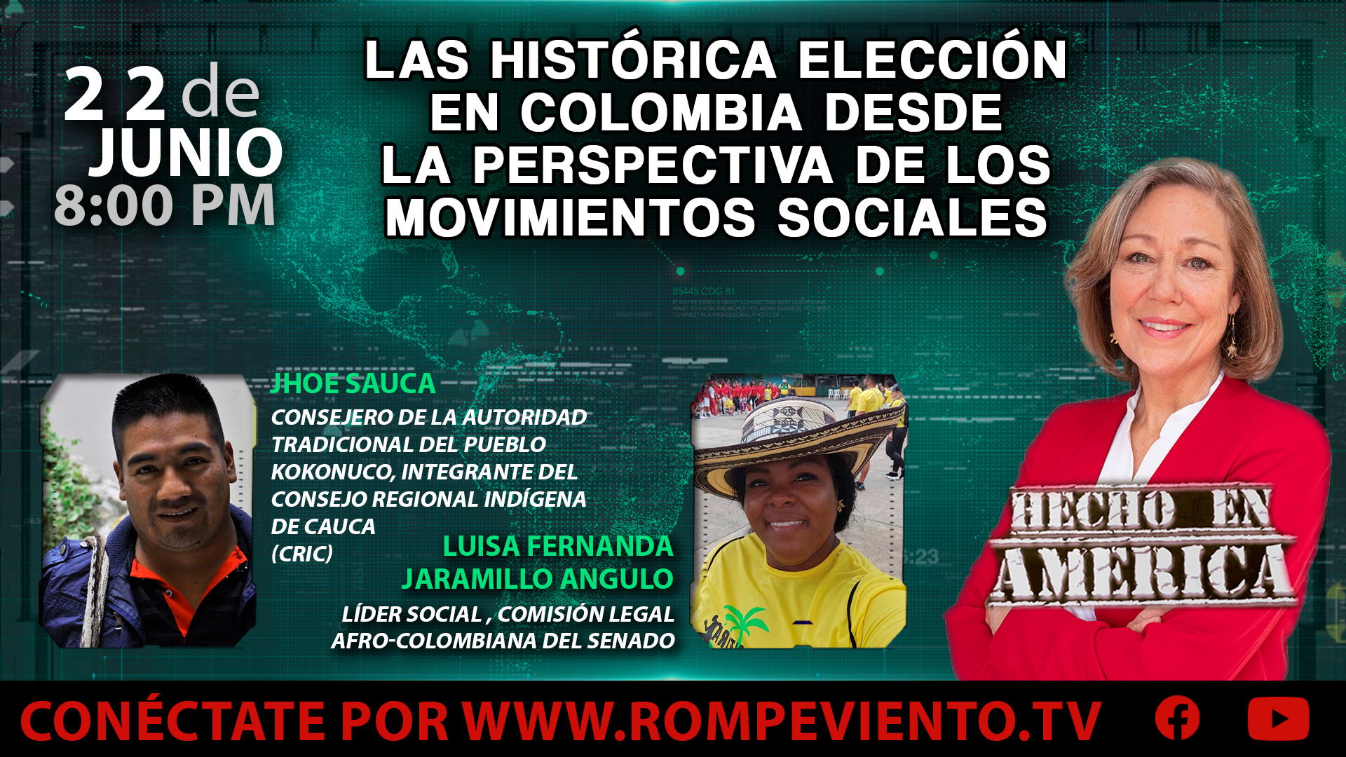 Las histórica elección en Colombia desde la perspectiva de los movimientos sociales - Hecho en América
