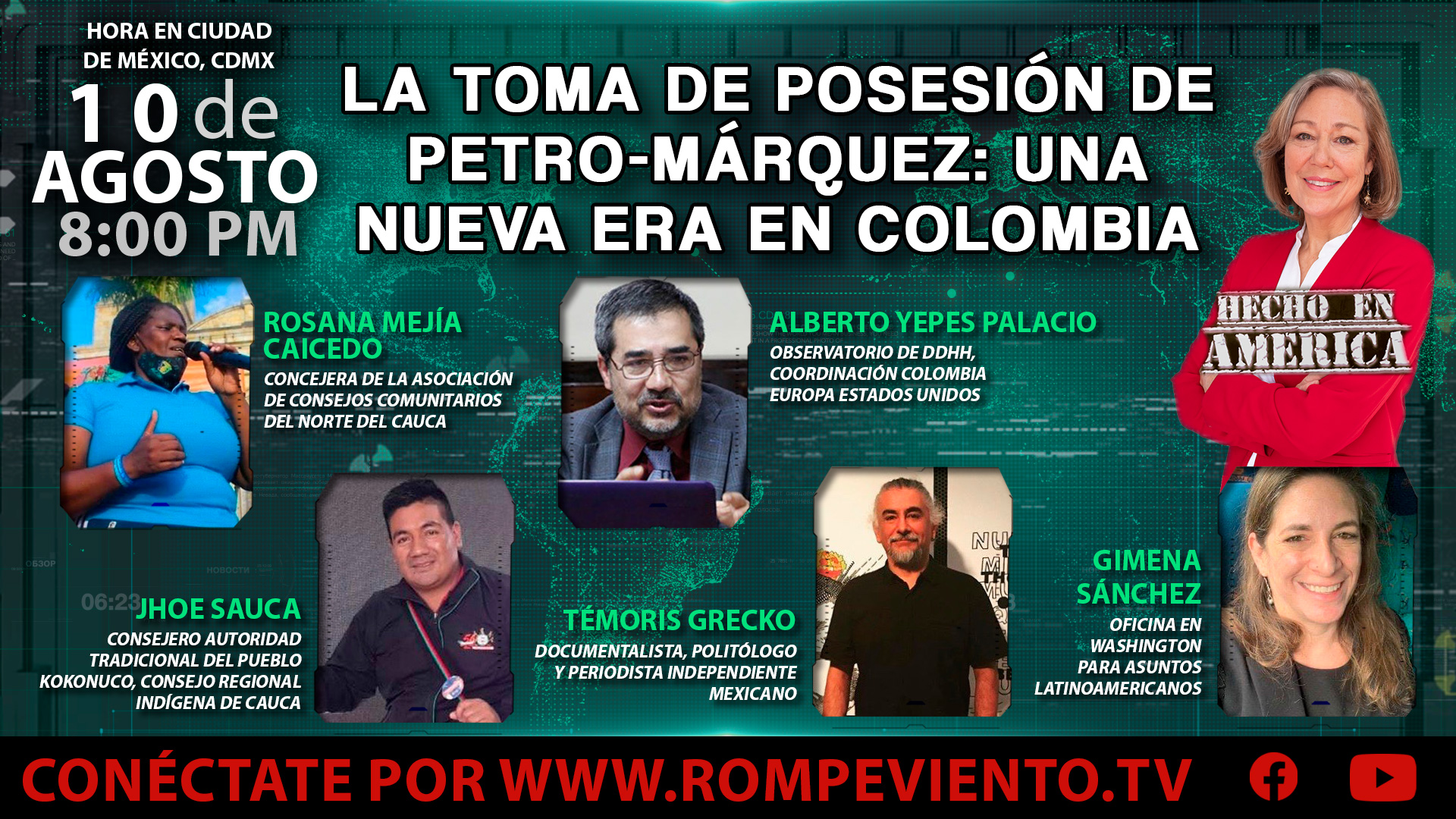 La toma de posesión de Petro-Márquez: Una nueva era en Colombia - Hecho en América