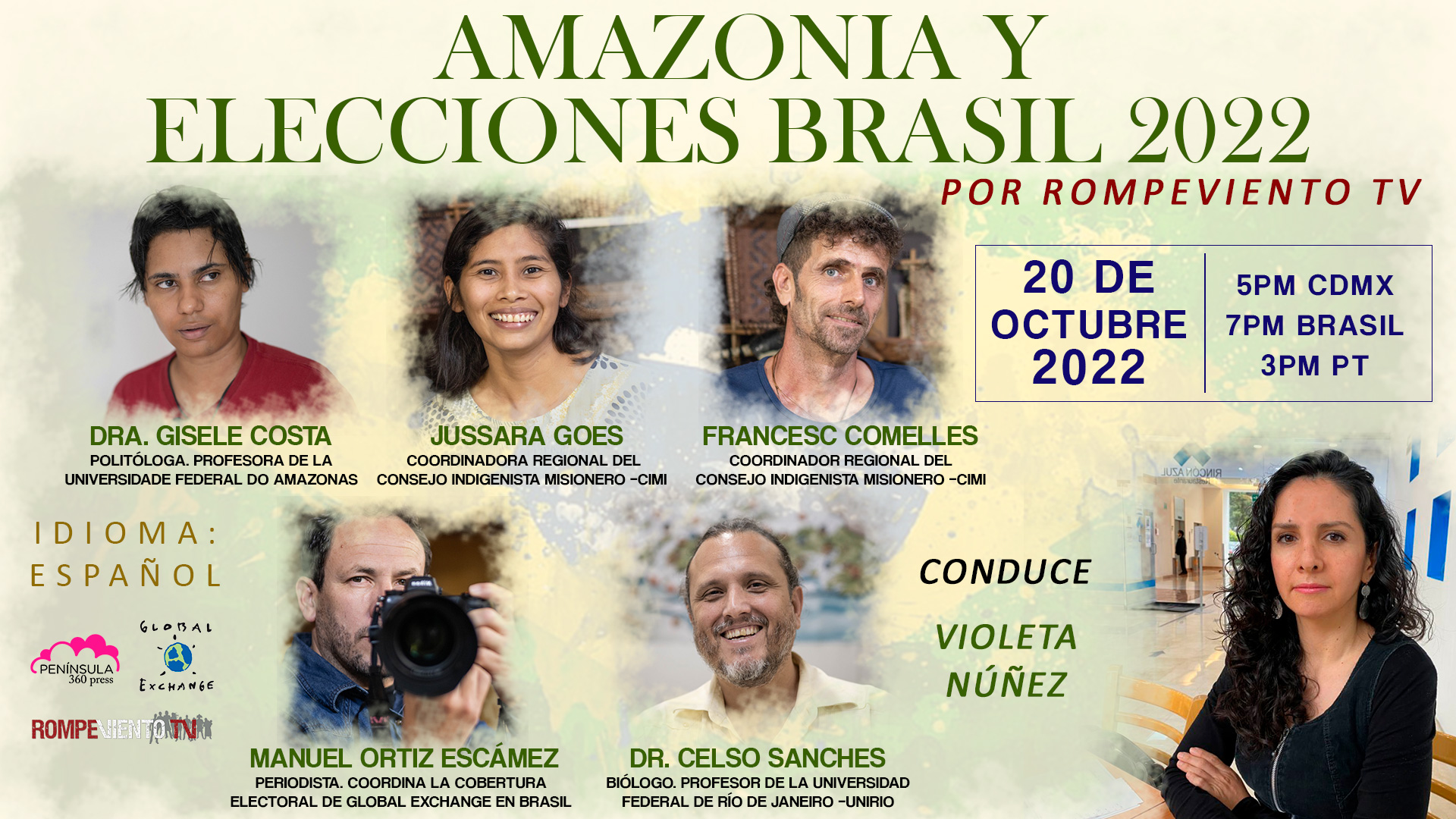 Amazonia y elecciones Brasil 2022