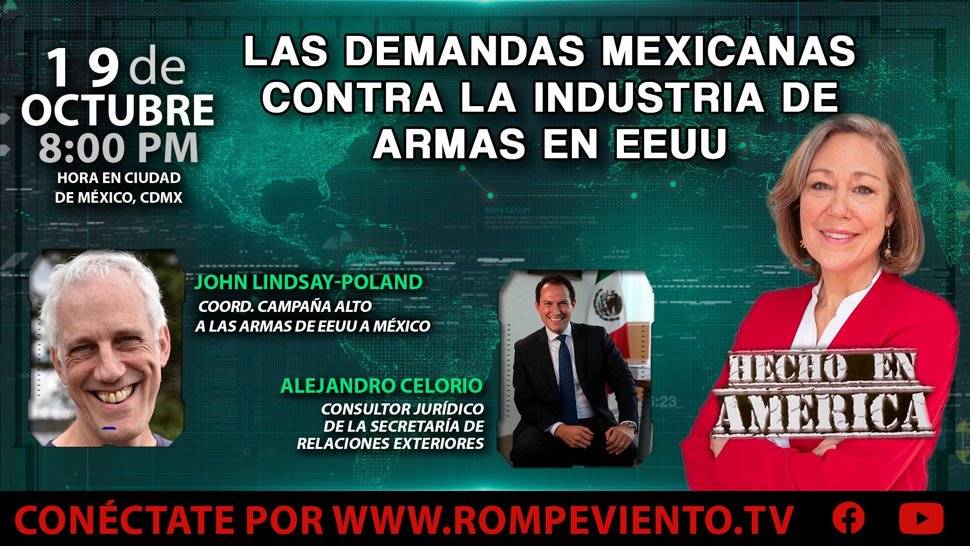 Las demandas mexicanas contra la industria de armas en EEUU - Hecho en América