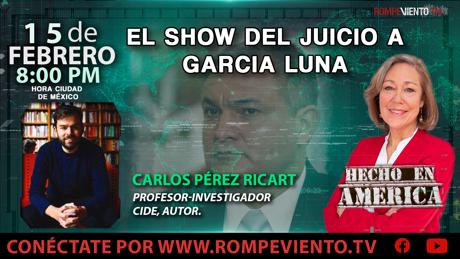 El show del juicio a Garcia Luna - Hecho en América