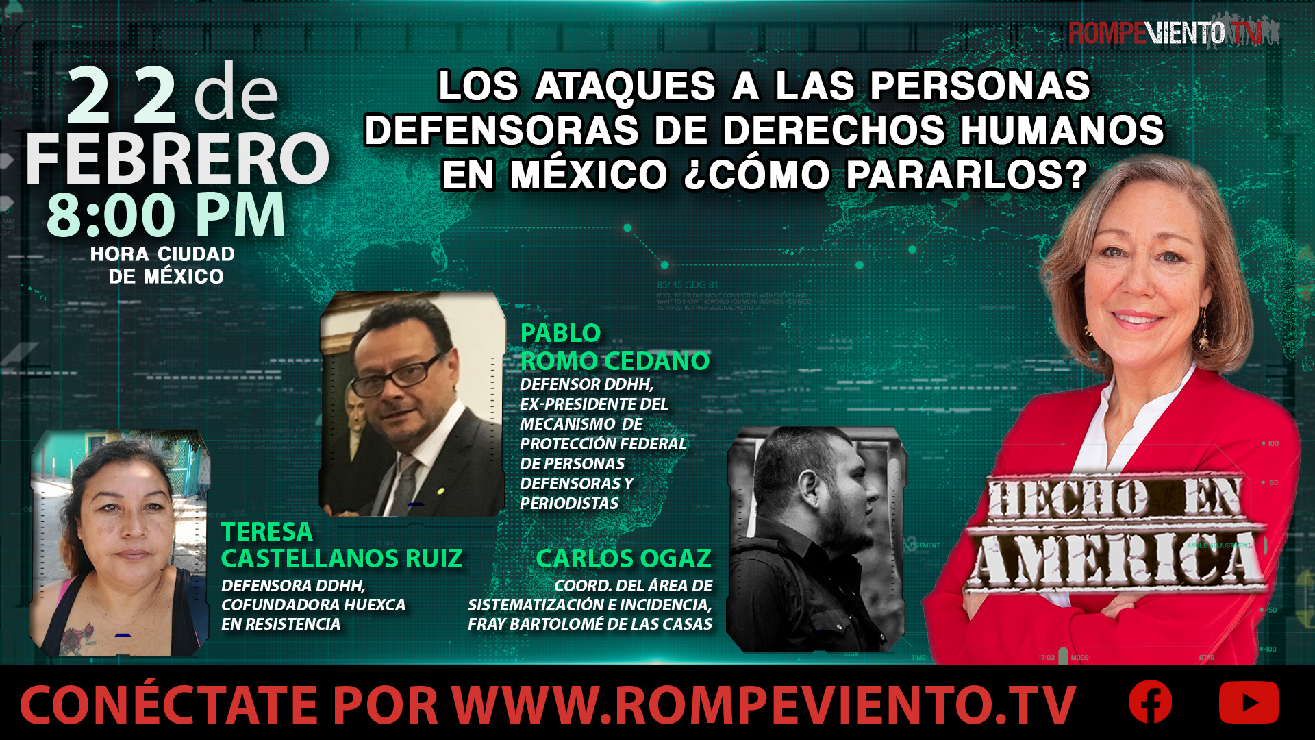 Los ataques a las personas defensoras de DDHH en México ¿Cómo pararlos? - Hecho en América