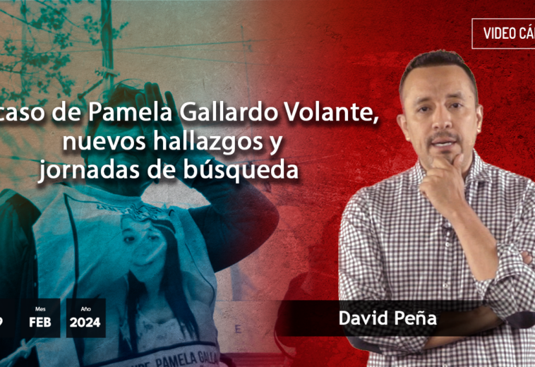 El caso de la joven Pamela Gallardo Volante, nuevos hallazgos y jornadas de búsqueda -#VideoOpinión David Peña